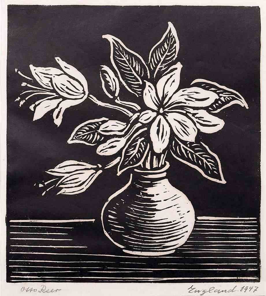 Blumenvase / England 1947